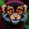 Tamarin Portrait Paint Numbers