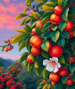 Fruit Bough Paint Numbers