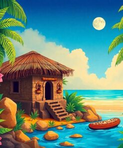 Tropical Explorer Moche Relic Paint By Numbers