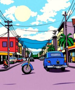 Facade Clothesline Paint Numbers