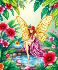 Botanical Spa Paint Numbers