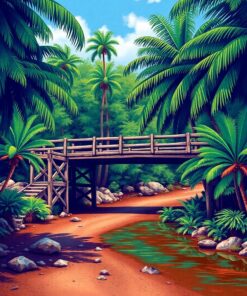 Creek Bridge Paint Numbers