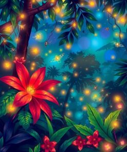 Canopy Glow Paint Numbers