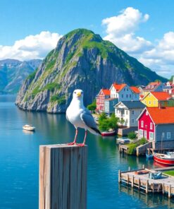 Seagull Perch Paint Numbers