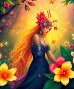 Luminous Maiden Paint Numbers