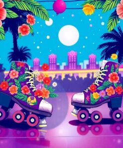 Disco Skates Paint Numbers