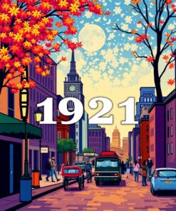 Ancient Ruins Paint Numbers