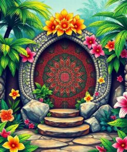 Stone Sanctuary Paint Numbers