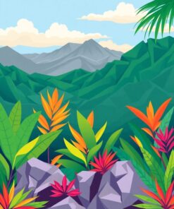 Over Mountains Paint Numbers