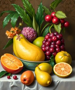 Baroque Porcelain Paint Numbers