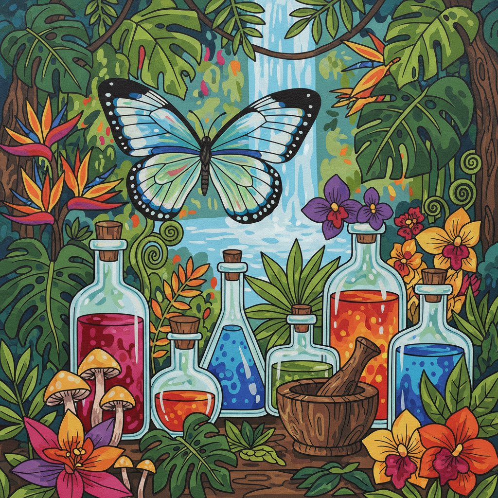 tropical-glasswing-apothecary-paint-by-numbers-kit