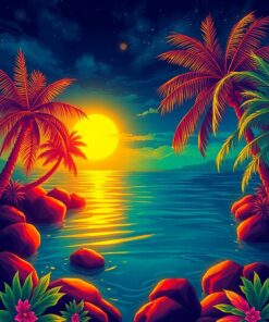 Midnight Tide Paint Numbers