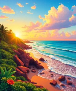 Hour Coast Paint Numbers