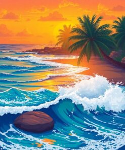 Hour Surf Paint Numbers