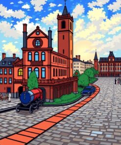 Gothic Twilight Paint Numbers