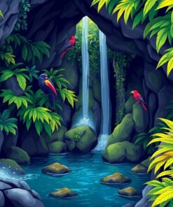 Bird Sanctuary Paint Numbers