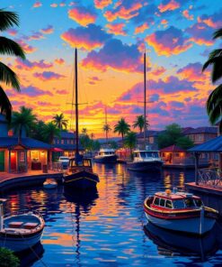 Evening Glow Paint Numbers