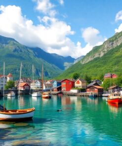 Hardangerfjord Shallows Paint Numbers