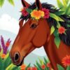 Equine Portrait Paint Numbers