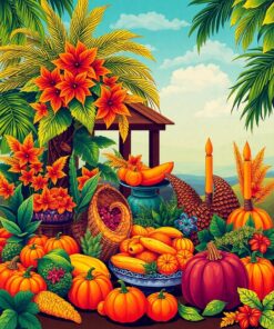 Estate Feast Paint Numbers