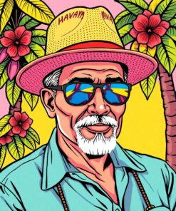 Havana Fedora Paint Numbers