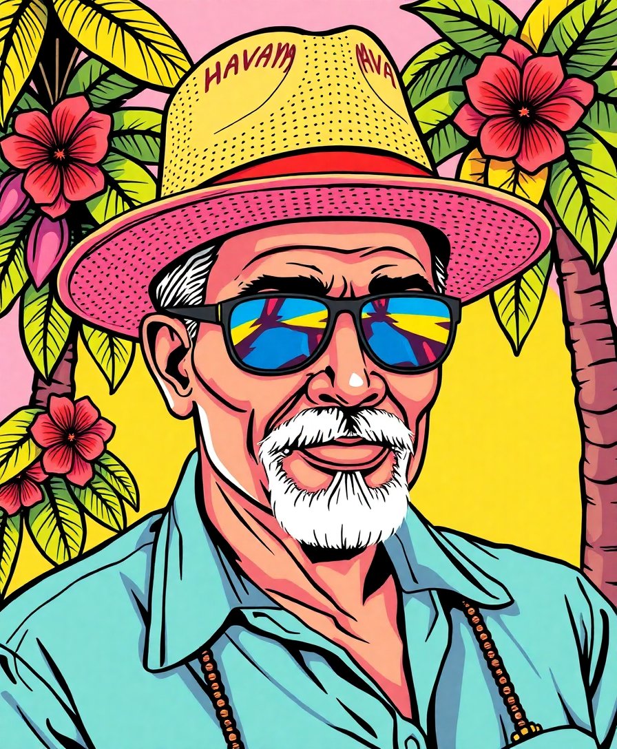 Havana Fedora Paint Numbers Havana Fedora Paint Numbers