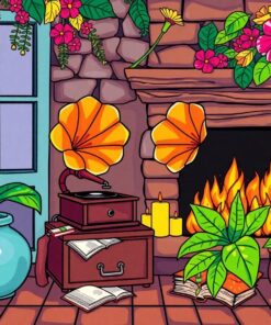 Vintage Gramophone Paint Numbers