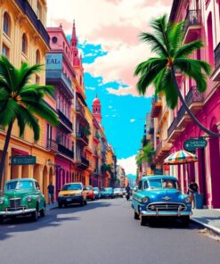 Havana Streets Paint Numbers