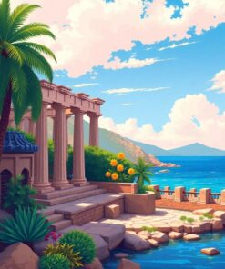 Coastal Sanctuary Paint Numbers