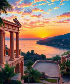 Theater Sunset Paint Numbers