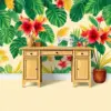 Tropical Heritage Sewing Desk Paint By Numbers