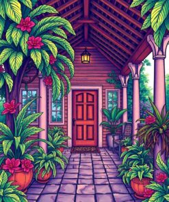 Porch Retreat Paint Numbers