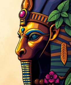 Tropical Horus Artifact Portrait Paint By Numbers