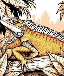 Sepia Drawing Paint Numbers