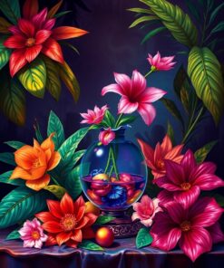 Baroque Glow Paint Numbers