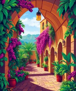 Archway View Paint Numbers