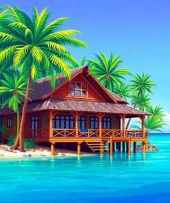 Bamboo Hideaway Paint Numbers