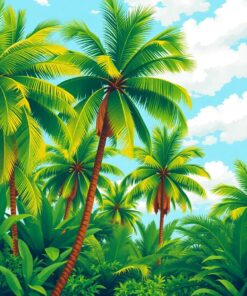 Tree Harvest Paint Numbers