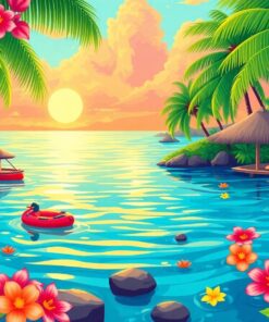 Water Tribute Paint Numbers