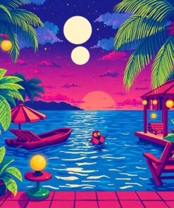 Joystick Nights Paint Numbers