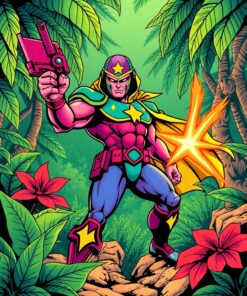 Star Defender Paint Numbers