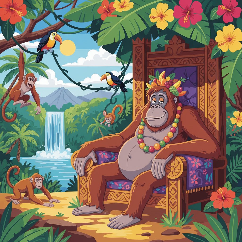 tropical-king-louie-retreat-paint-by-numbers-kit