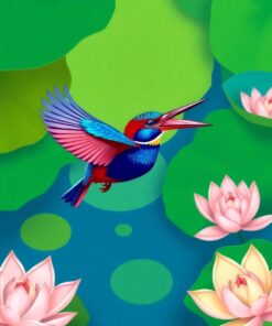 Lotus Dive Paint Numbers