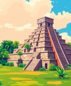 Temple View Paint Numbers