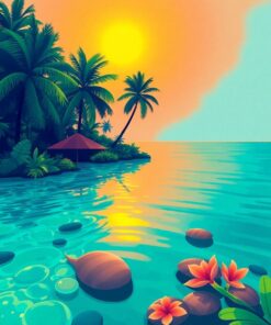 Golden Hour Paint Numbers