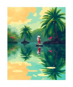 Lovers Reflection Paint Numbers