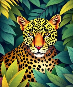 Among Ferns Paint Numbers