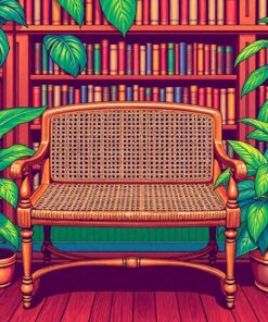 Cane Seat Paint Numbers