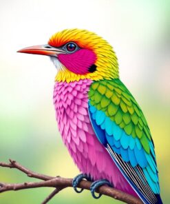 Breasted Roller Paint Numbers