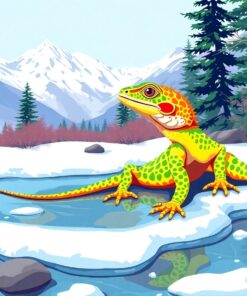 Frozen Puddle Paint Numbers